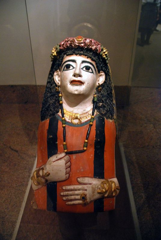 Met Highlights 03-2 Egypt Mummy Mask - Roman Period 60-70